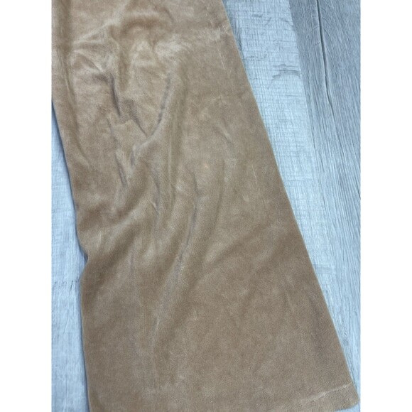Vtg Juicy Couture Sweatpants Womens S Brown Velour Pocket Y2K Vintage Wide Leg R - Picture 4 of 13
